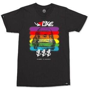 Sz Various like Money Polaroid tee